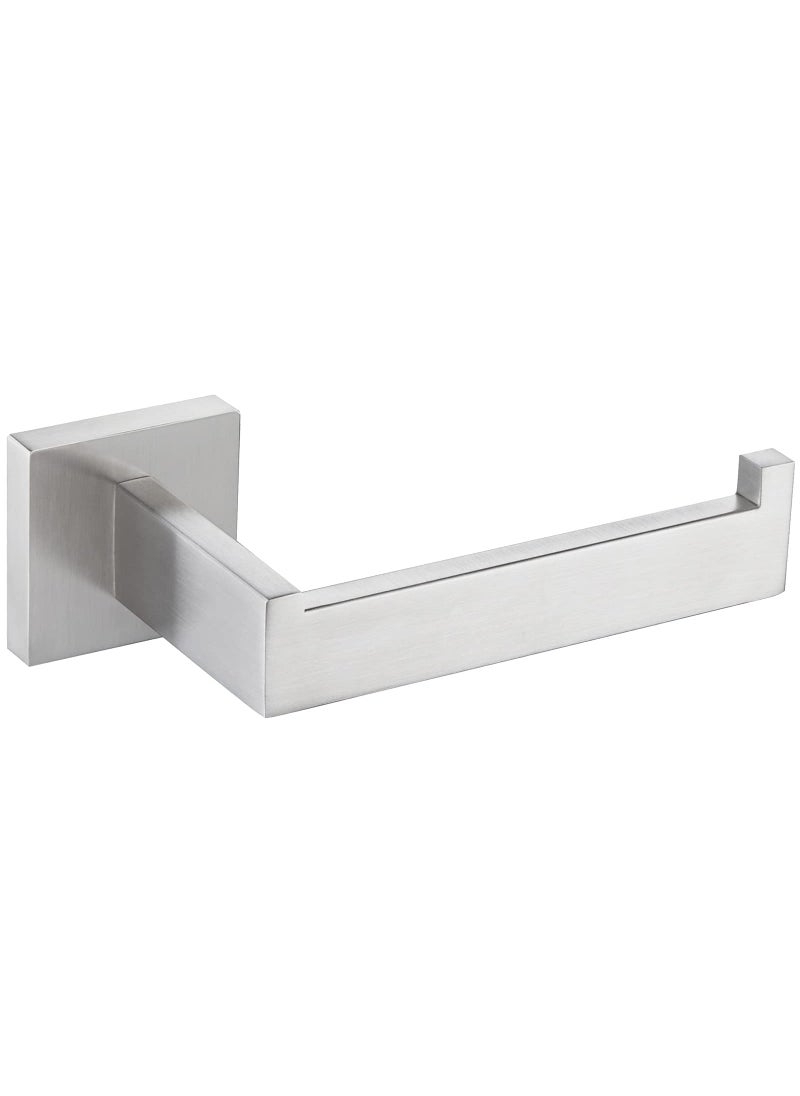 Angle Simple Toilet Paper Holder Brushed Nickel  Angle Simple SUS304 Stainless Steel Bathroom Tissue Holder  Open Arm Toilet Tissue Roll Hanger Wall Mount  - Image 1