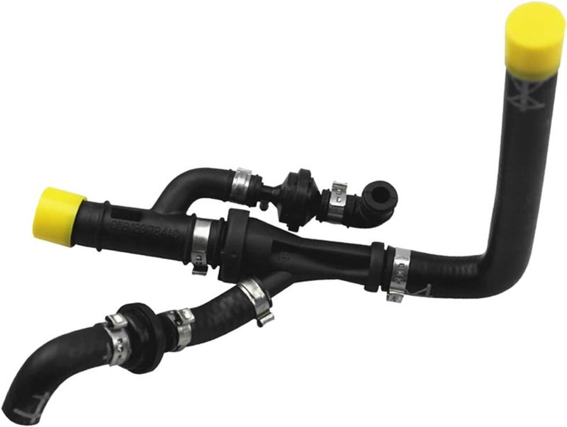 VCCA 058133784AF Vacuum Check Valve Breather Hose Assembly for VW Passat B5 A4 A6 1.8T 1997-2005 Audi A4 A6 1.8T 1999-2008 for SKODA Superb 1.8T 2002-2008 SEAT Exeo 1.8T 2009-2014 - Image 1