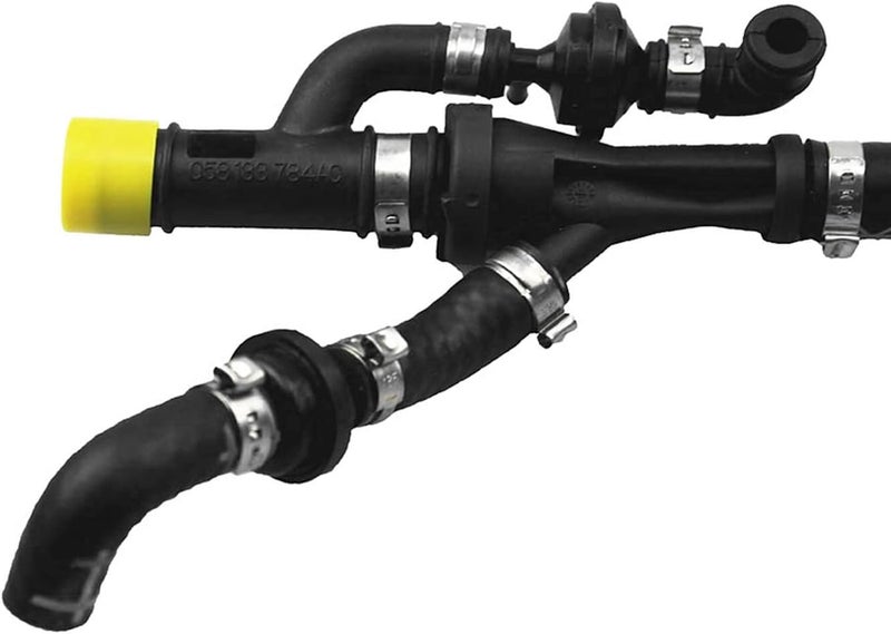 VCCA 058133784AF Vacuum Check Valve Breather Hose Assembly for VW Passat B5 A4 A6 1.8T 1997-2005 Audi A4 A6 1.8T 1999-2008 for SKODA Superb 1.8T 2002-2008 SEAT Exeo 1.8T 2009-2014 - Image 4