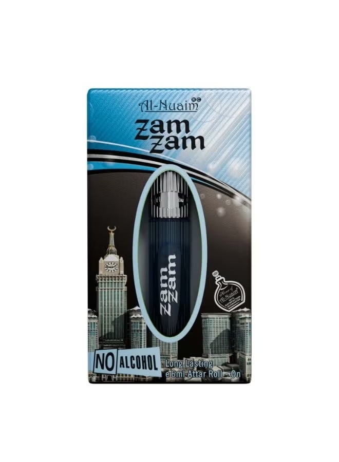 Al Nuaim Al-Nuaim Zam Zam Attar Roll On Perfume Oil, 6ml, Alcohol Free, Long Lasting, Unisex - Image 4