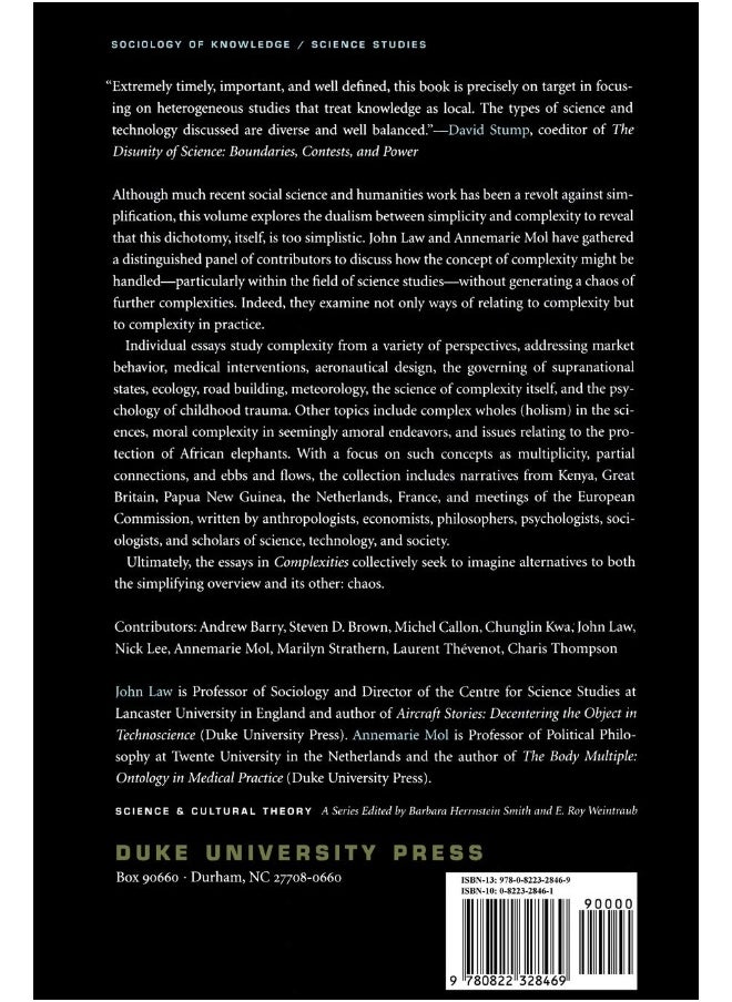 Complexities: Social Studies of Knowledge Practices  - Image 2