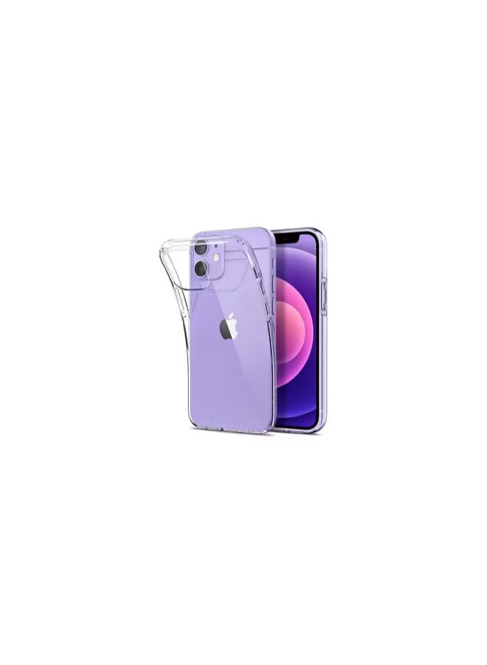 CATANES iPhone 12 Mini Clear Case Shockproof Transparent Soft Ultra Slim TPU Back Cover 5.4 inch - Image 1
