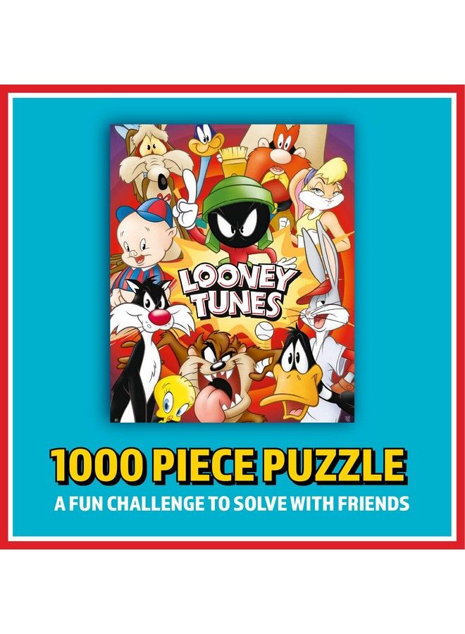 Paladone لعبة تركيب الصور المقطوعة من 1000 قطعة من مجموعة لوني تونز - Image 3