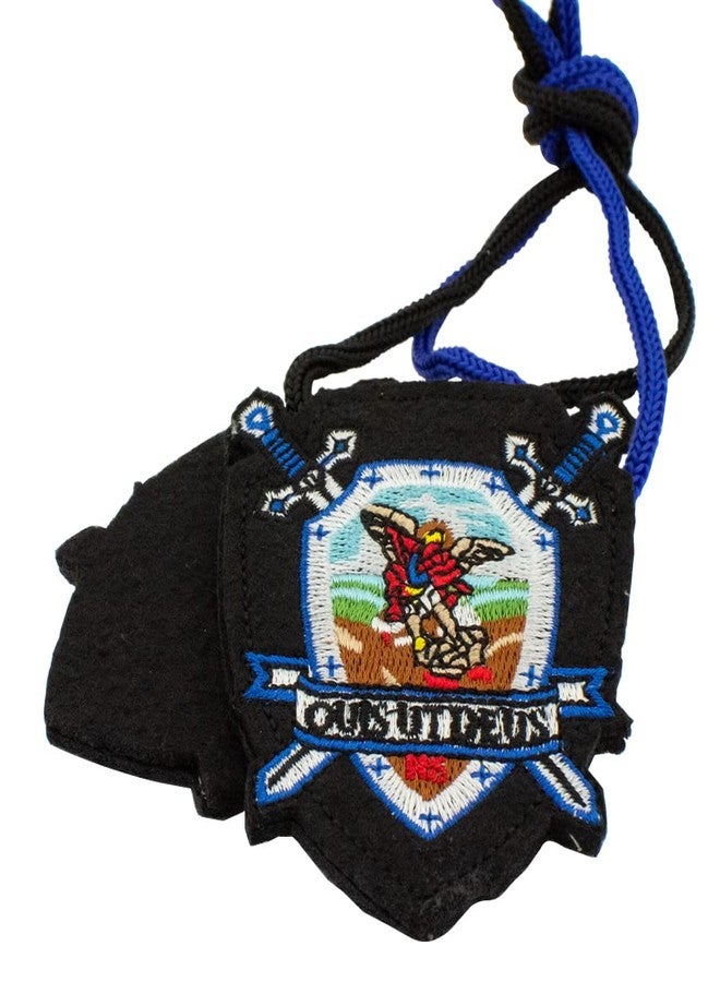 Venerare Authentic Catholic Scapular - 100% Wool (Saint Michael Shield Scapular) - Image 2