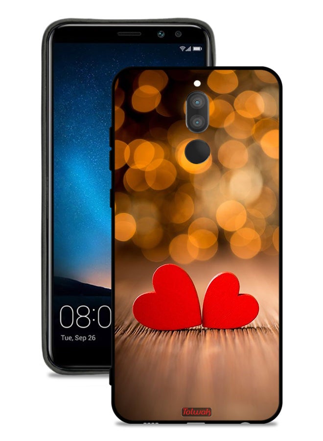Tolwak Huawei Mate 10 Lite Protective Case Cover Two Beautiful Hearts - Image 1