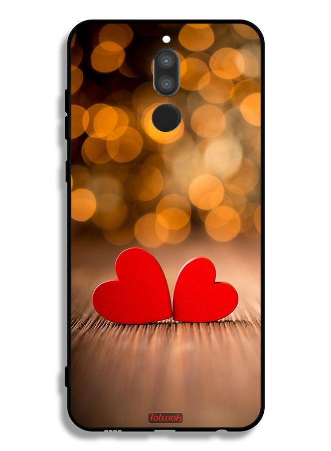 Tolwak Huawei Mate 10 Lite Protective Case Cover Two Beautiful Hearts - Image 2