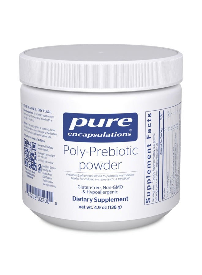 Poly-Prebiotic Powder | Targets Akkermansia Muciniphila to Support GI Barrier Function | 4.9 Ounces