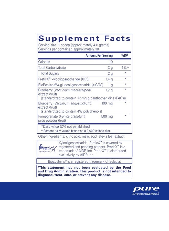 Poly-Prebiotic Powder | Targets Akkermansia Muciniphila to Support GI Barrier Function | 4.9 Ounces