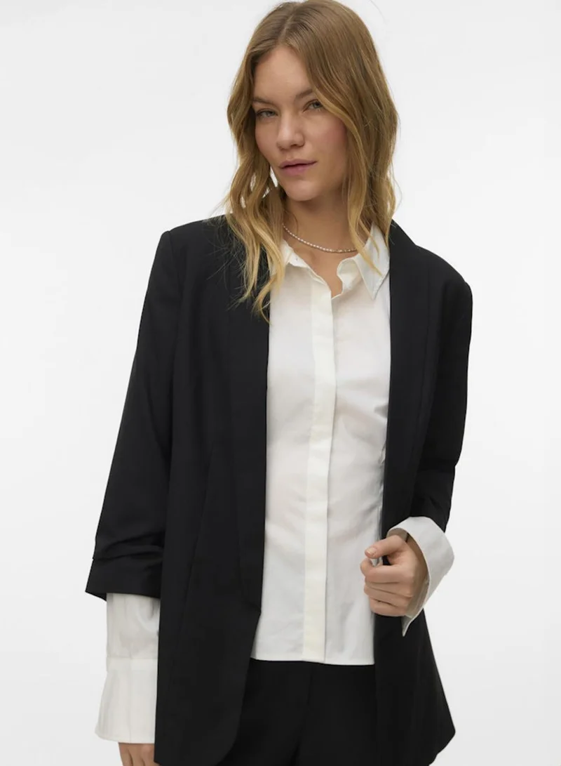 VERO MODA Vmhailey 3/4 Regular Blazer Noos
