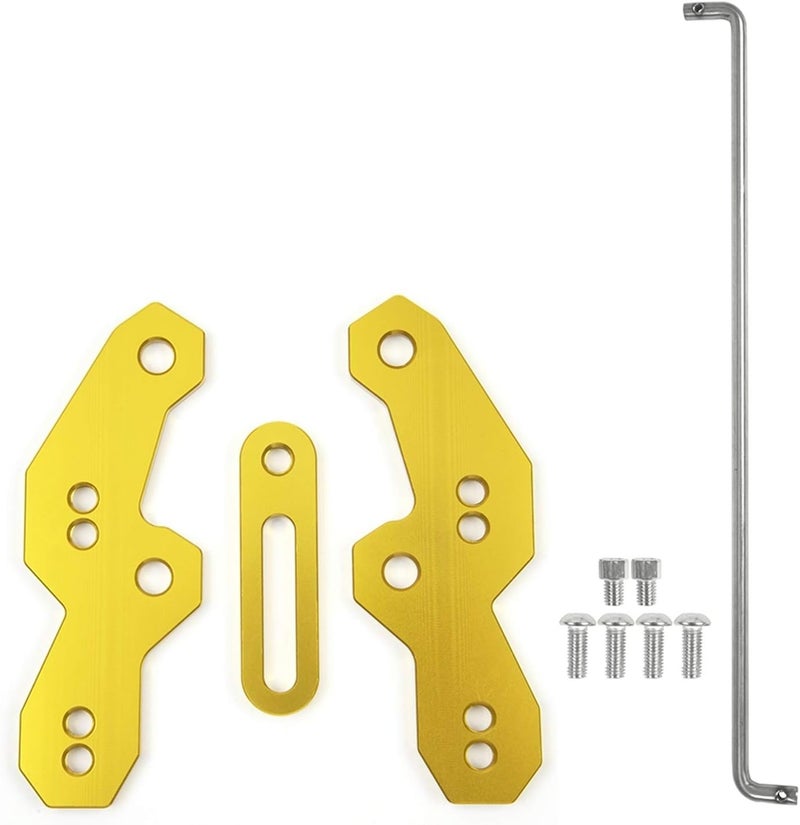 QASULER Motorcycle Rearset Base Footrest for YZF-R15 V3 - Image 1