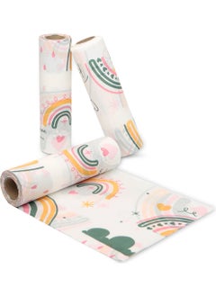 High Chair and Activity Cover Disposable Liquidproof 3rolls (Inside Roll: 10 Pieces) Rainbow 100X120CM - pzsku/Z237B2ECDFB7954B473C9Z/45/_/1727707390/1605a3d1-6899-4974-8510-ecc156ef7ca1