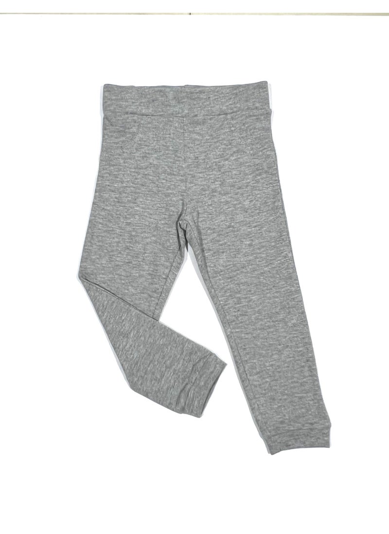 Baby Co. - Let's Explore Set (Blue T-shirt + Light Grey Sweatpants) - Image 1