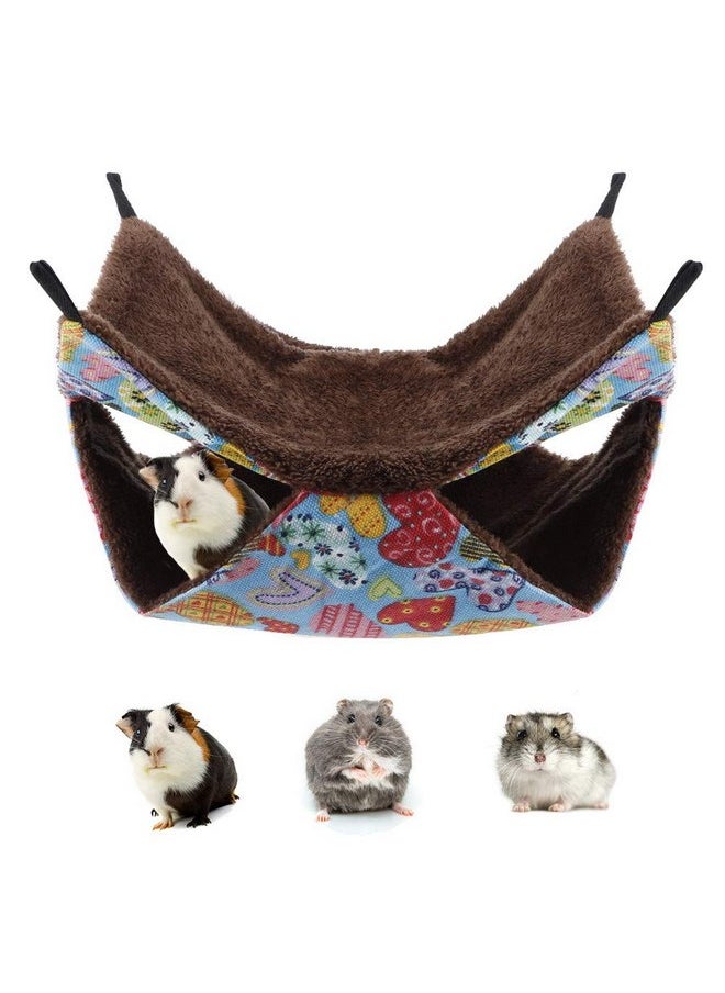 YOUTHINK - YOUTHINK Ferret Hammock, Pet Small Animal Hanging Bed Cage Hammock Toy Fit for Rat Parrot Guinea-Pig Gerbil Hamster Chincilla Cage Accessories Bunkbed Hammock - Image 1