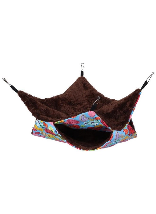 YOUTHINK - YOUTHINK Ferret Hammock, Pet Small Animal Hanging Bed Cage Hammock Toy Fit for Rat Parrot Guinea-Pig Gerbil Hamster Chincilla Cage Accessories Bunkbed Hammock - Image 1