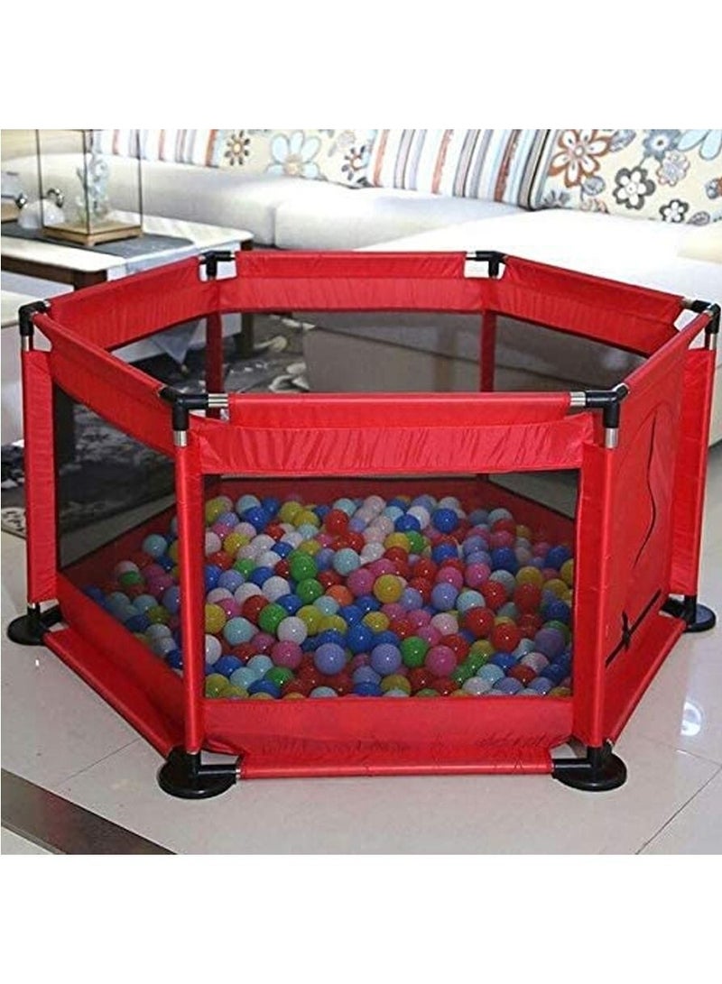 Honilevo Collapsible Baby Playpen Activity Center with Safety Crawling Balls Fence Collapsible Indoor and Outdoor - Image 2