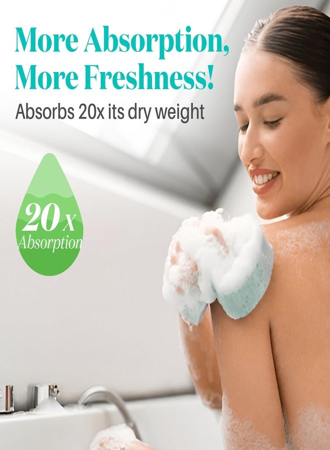Calypso Aqua Massage-Dual Action Textured Cellulose Bathing Scrubbing Sponge for exfoliation For Men and women 1 PC assorted colour - Image 3