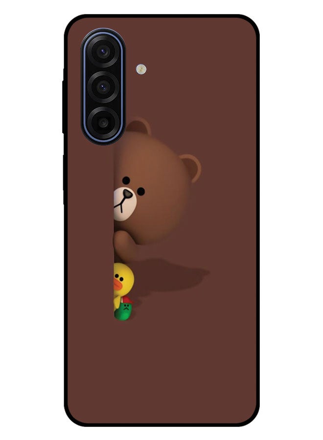 EYE CATCH Printed Protective Case Cover For Samsung Galaxy A17 -  Brown Bear - Image 1