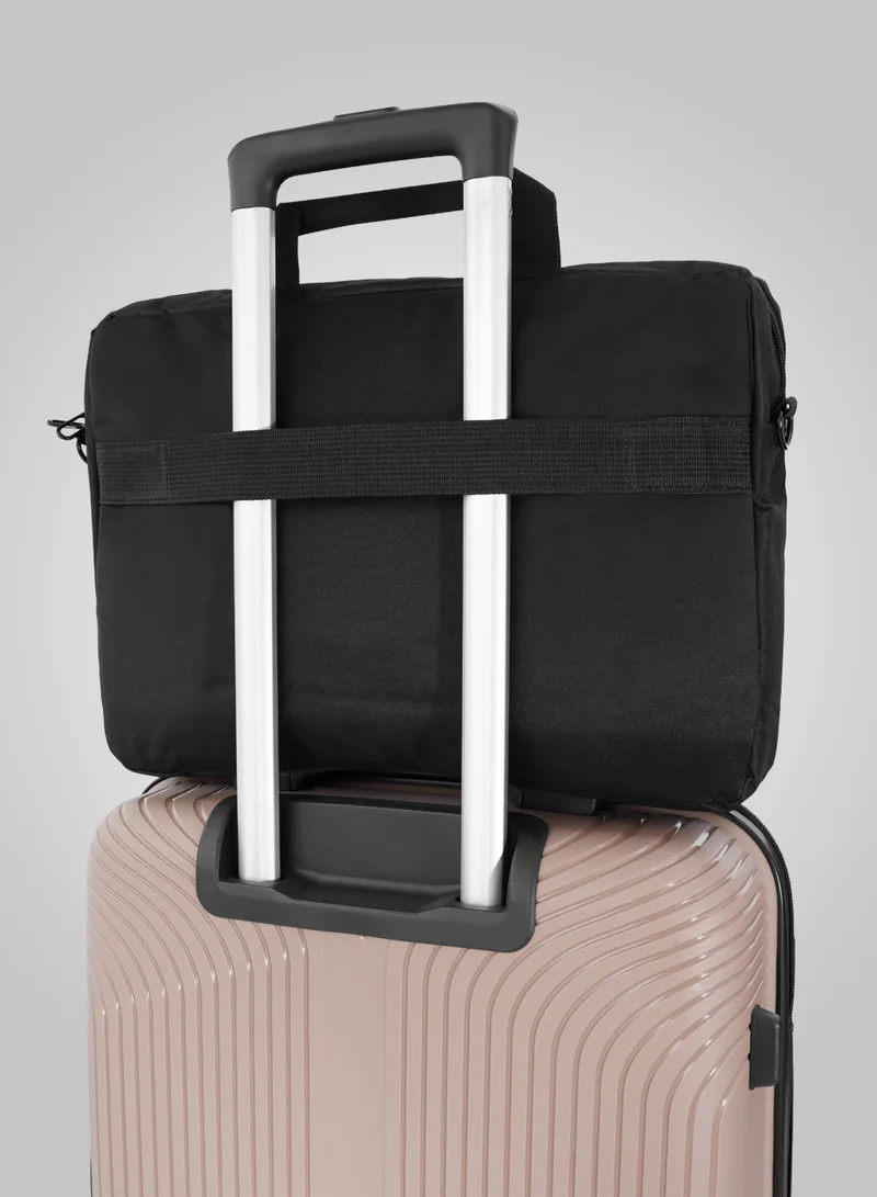 PARAJOHN  Para John Laptop Bag 15.6 Inch – Polyester Office Briefcase with Shoulder Strap, Multi-Compartment  | Best Price UAE