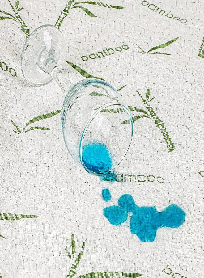 Utopia Bedding Waterproof Pillow Protectors with Zipper Queen Size (2 Pack), Soft and Cooling Bamboo Viscose Pillow Covers, Bed Bug Proof Pillow Encasements 20 x 28 Inches - Image 2