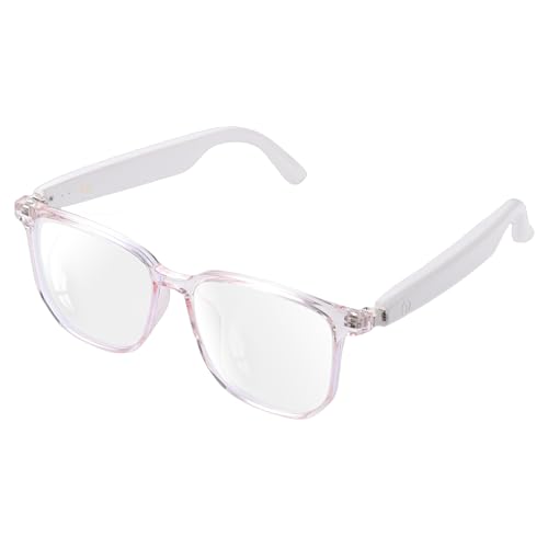 Tulbeys Smart Glasses for Women Blue Light Filtering LensesBluetooth 53 Audio Mic Intelligent TouchOpenEar Clear Sound Audio Glasses with Bluetooth Ultralight Comfortable Design for Working - Image 1