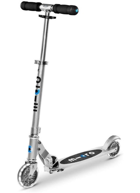 Micro Sprite Led Scooter Silver Matt | Sprite Scooter | Kids Scooter | Scooters | LED Scooter | Scooters