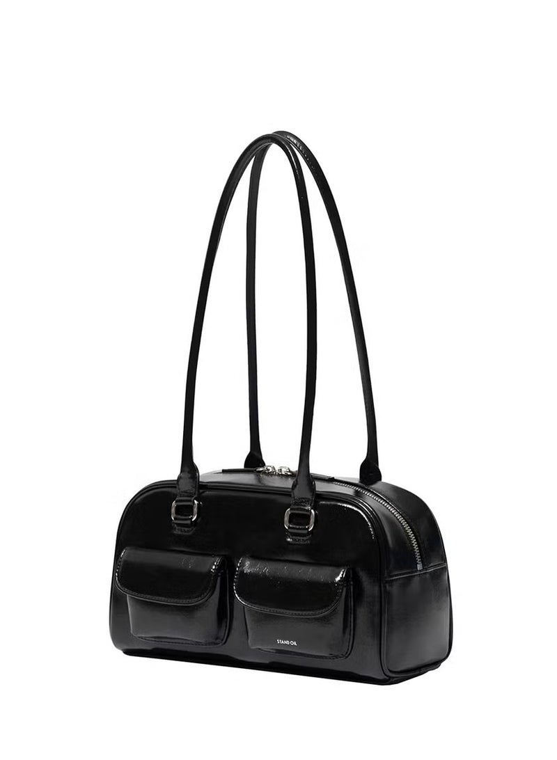 ستاند حقيبة كتف جلدية سميكة من ستاند أويل - Image 3