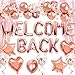 Roaring Good Time 16 PCS Welcome Back Banner Balloons Welcome Back Office Decoration Welcome Back Banner Homecoming Party Moving Party Welcome Party Decoration - Image 4