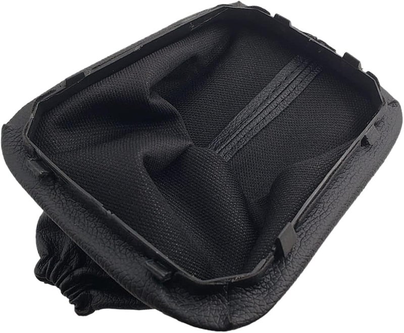 Kakulkomen Black Leather Gear Shift Boot Cover for Toyota Corolla - Image 5