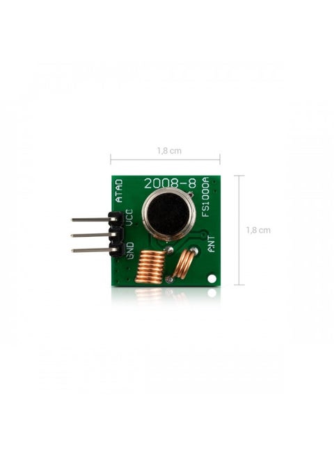 Kwmobile 433 Mhz Transmitter And Receiver Module Kit For Remote Control Raspberry Pi Arduino Pack Of 3