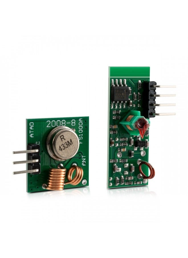Kwmobile 433 Mhz Transmitter And Receiver Module Kit For Remote Control Raspberry Pi Arduino Pack Of 3
