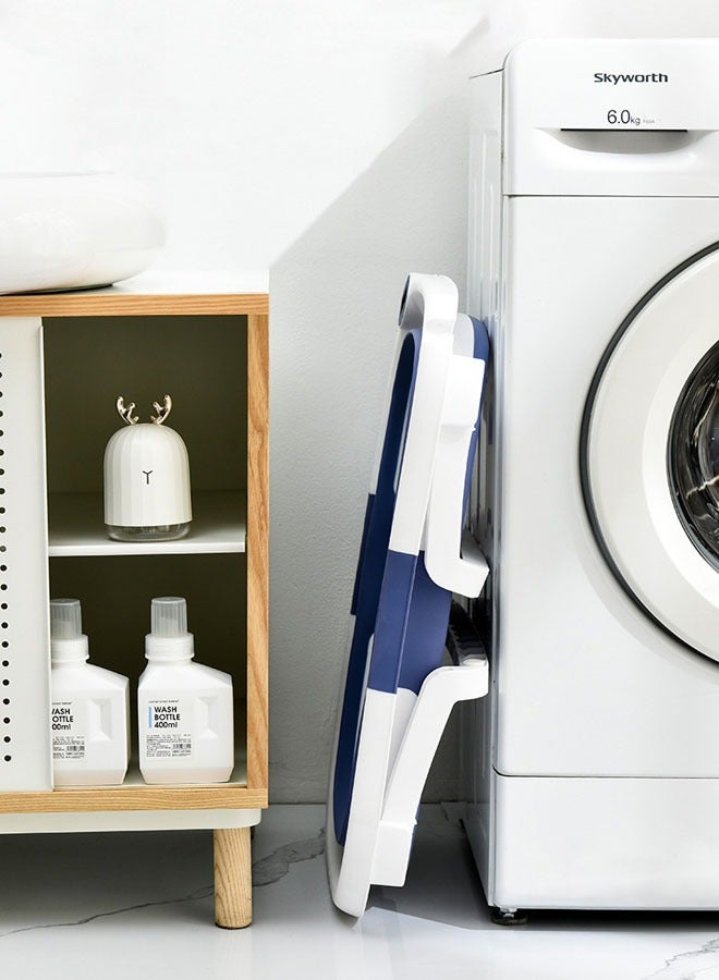 حوض استحمام قابل للطي مثالي للاستخدام في المنزل، يوفر حوض استحمام للأطفال بحيث يمكن للطفل الجلوس أو الاستلقاء فيه. يوفر هذا الحوض استحمامًا دافئًا ومريحًا للأطفال. - Image 3