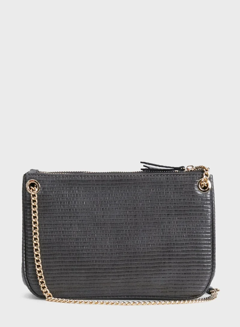 PARFOIS Snow Zip Closure Crossbody