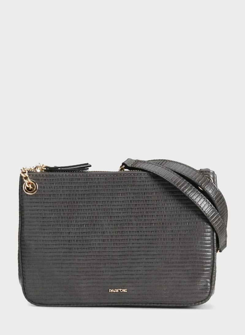 PARFOIS Snow Zip Closure Crossbody