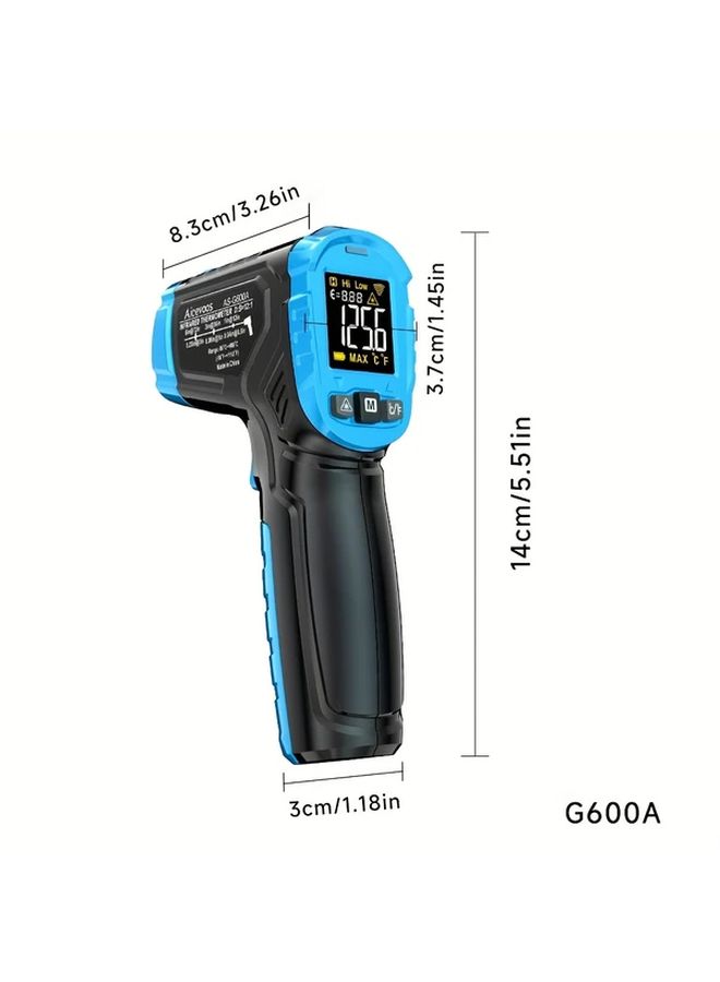 G400A مسدس حرارة بالأشعة تحت الحمراء بدون تلامس شاشة رقمية عالية الدقة للاستخدام الصناعي والمطبخ والخبز - Image 3