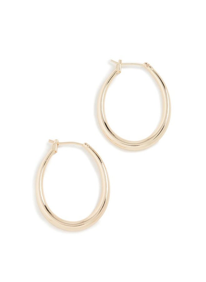 SHASHI Women's Ovale Hoops, metal, not_applicable, - Image 1