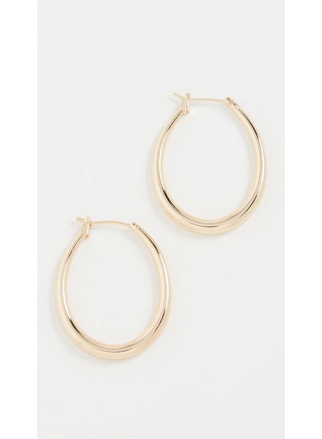 SHASHI Women's Ovale Hoops, metal, not_applicable, - Image 4