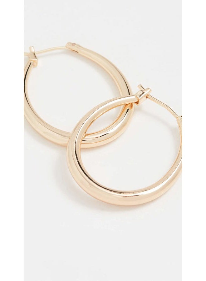 SHASHI Women's Ovale Hoops, metal, not_applicable, - Image 2