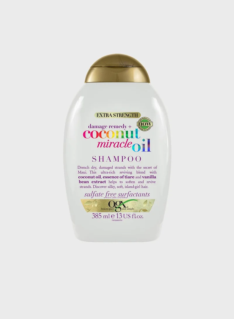 Ogx Extra Strength Damage Remedy+Coconut Miracle Oil Shampoo
