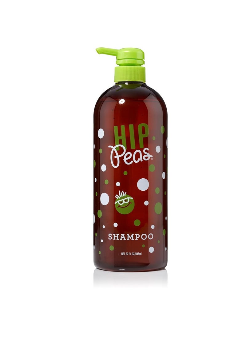 Hip Peas - Natural Hair Shampoo, Sulfate Free, All Hair Types (32 fl oz / 946 ml) - Image 1