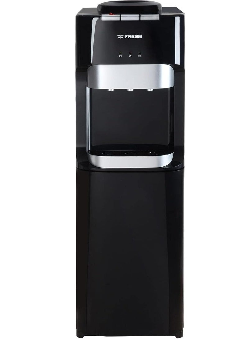 فريش مبرد مياه فريش مع ثلاجة سوداء 3 FW-16BRB - Image 2