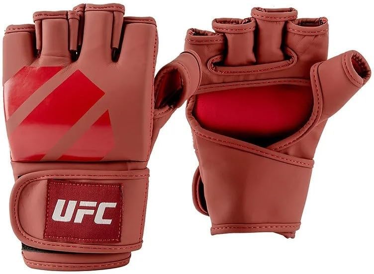 UFC Pro Tonal MMA Training Gloves, Large, Red