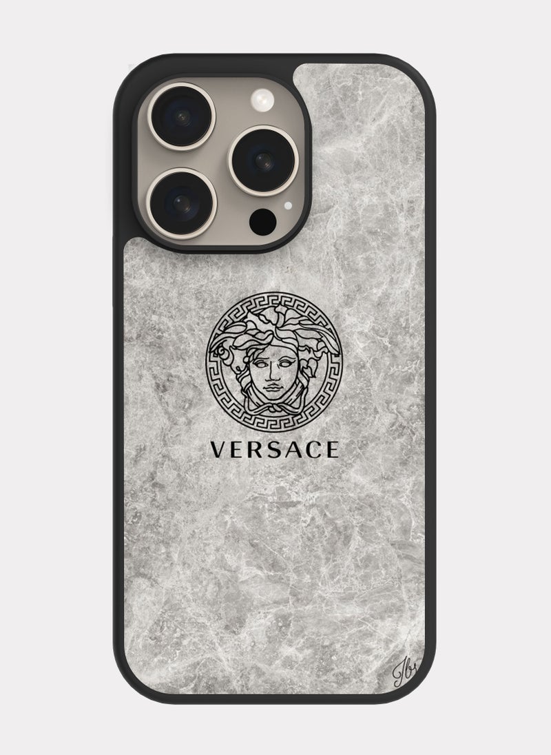 PXLAAT iPhone 15 Pro case cover Versace - Image 1