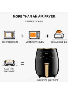 6L Air Fryer Oven 1500W Large Multifunction One Touch Screen Air Fryers - pzsku/Z237CAA4467375761BB23Z/45/_/1730186301/b8c0fef8-2f46-4d2e-9d4b-007e194c486d