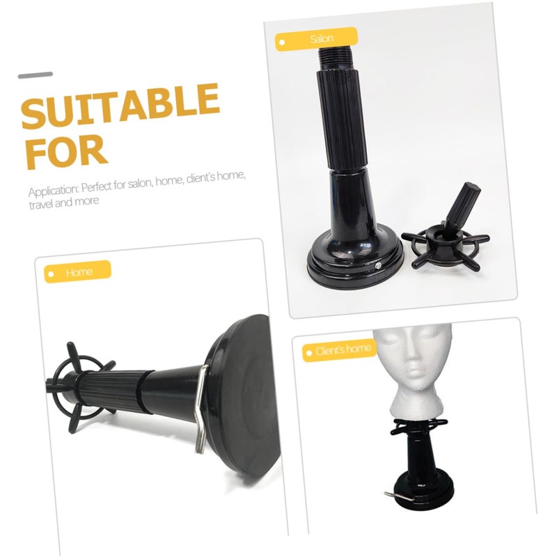 Suction Cup Wig Holder Mannequin Head Stand For Professional Hair Styling Training - Image 4
