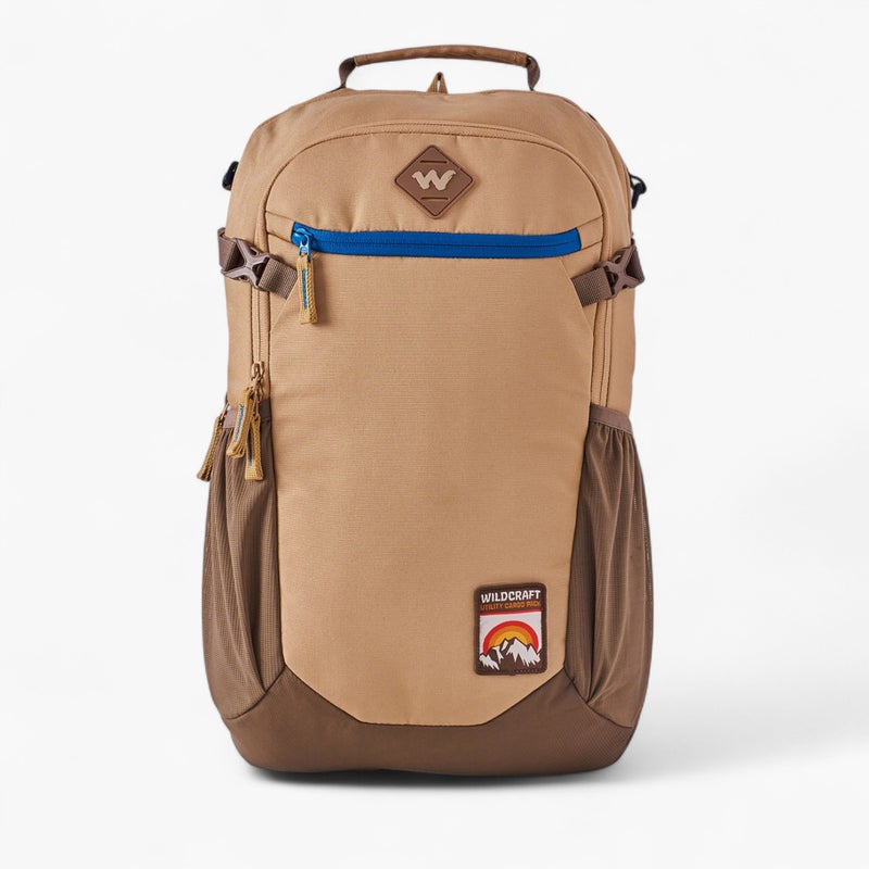 Wildcraft Solid Backpack in Brown for Kids