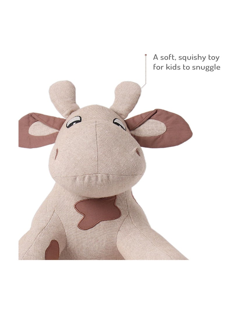 Bonfino Bonfino Premium Moo Cotton Soft Toy for Kids  - Image 3