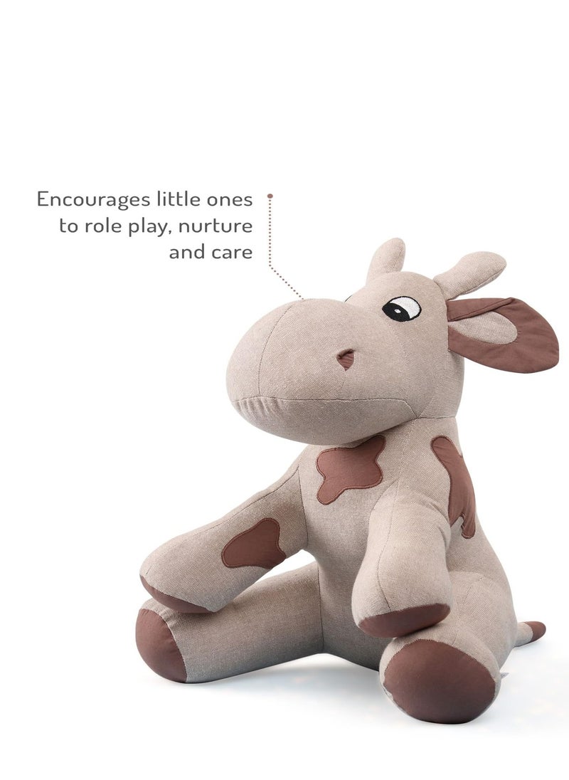 Bonfino Bonfino Premium Moo Cotton Soft Toy for Kids  - Image 4
