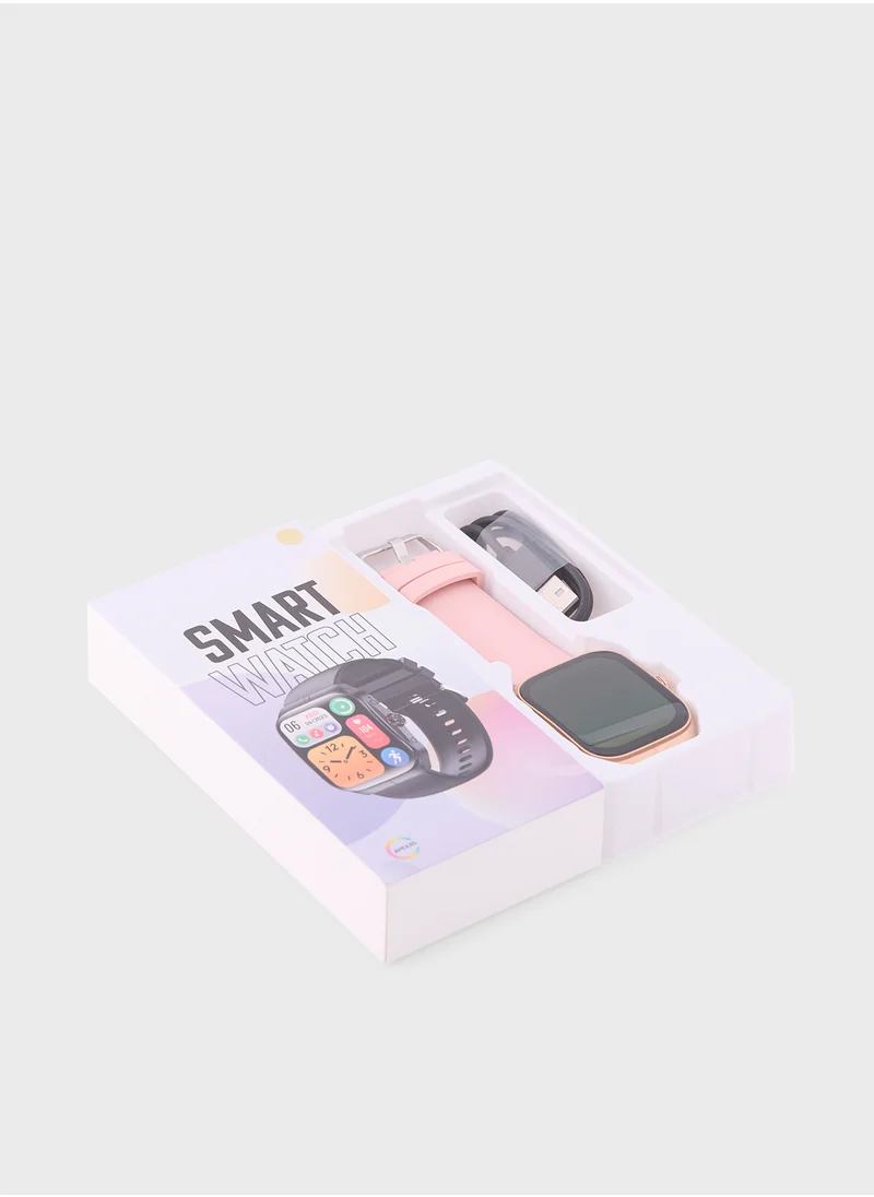 ماركة غير محددة Amoled Smart Watch With Bluetooth Call, Heart Rate, Blood Pressure And Blood Oxygen Monitoring