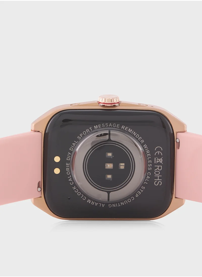 ماركة غير محددة Amoled Smart Watch With Bluetooth Call, Heart Rate, Blood Pressure And Blood Oxygen Monitoring