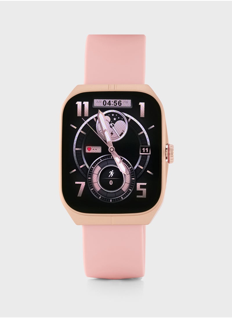 Generic - Amoled Smart Watch With Bluetooth Call, Heart Rate, Blood Pressure And Blood Oxygen Monitoring - Image 1